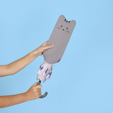 Parapluie chat gris