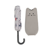 Parapluie chat gris