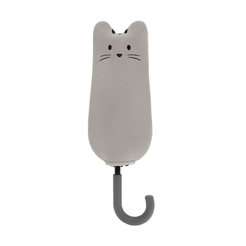 Parapluie chat gris