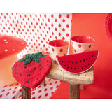 Porte monnaie fraise - Le petit Souk