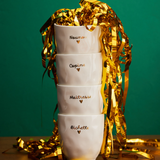 Tasse à café céramique Bichette cœur doré