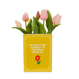 Vase Book jaune