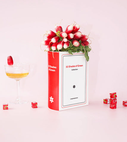 Vase livre "50 shades of green"