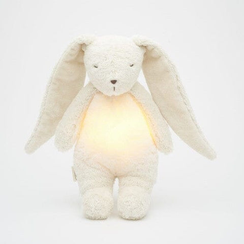 Moonie – lapin nature bio avec sons & lumières blanc polaire