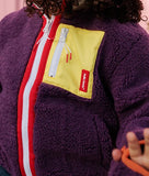 Veste Polaire Prune  - Hello Hossy