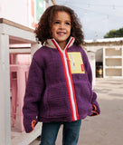 Veste Polaire Prune  - Hello Hossy