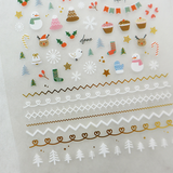 Daily deco Nail stickers - Winter love