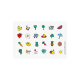 Coffret de 2 vernis + stickers ongles - WOW