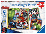 Les puissants Avengers - Puzzles 3x49 pcs