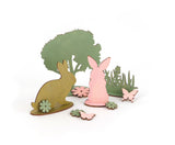 Décor à monter Lapin nature