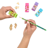 Gomme parfumée  / taille crayon brique de jus