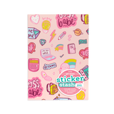 Sticker Stash Girl boss - pochette d'autocollants