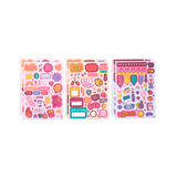 Sticker Stash Girl boss - pochette d'autocollants