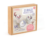 Coffret DIY - Bougies fleuries