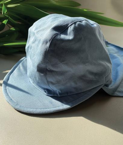Chapeau de soleil légionnaire - Sun hat Powder blue