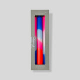 Dip Dye Neon * Blue Moon - 3 bougies