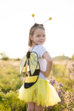 Set pailleté abeille - Aile, Jupe et serré-tête 4-6 ans