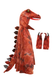 Cape de T-Rex Grandasaurus rouge avec griffes 4-6 ans