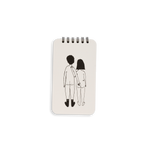 Wire-o notebook naked couple back