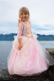 Robe de princesse rose (2 tailles)
