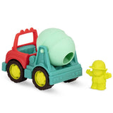 3 mini camions de chantier avec ses figurines