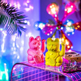 Lucky Cat - Glossy Pink