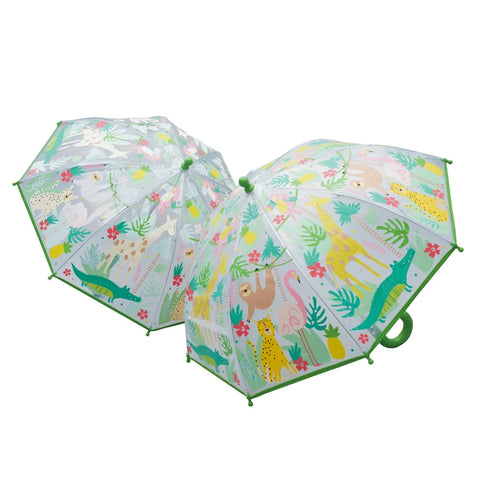 Parapluie Jungle - couleurs changeantes