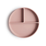 Assiette à ventouse - Silicone plate - Blush