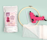 Kit déco florale - tulle et fleurs