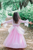 Robe de princesse rose (2 tailles)