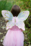 Robe de papillon avec ailes 5-7 ans