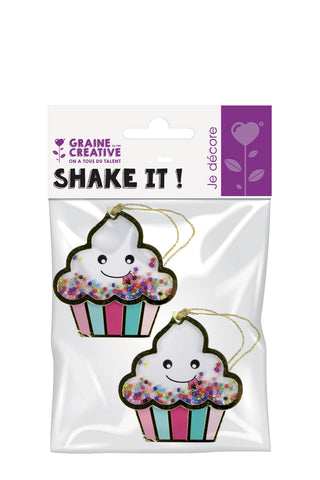 2 SHAKER TAGS GLACE