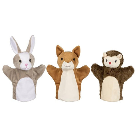 Marionnettes écureuil lapin ou hérisson