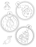 Kit plastique dingue Boule de Noel