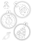 Kit plastique dingue Boule de Noel