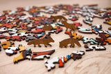 Puzzle bois Renard 141 pièces