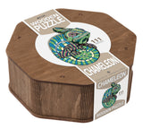 Puzzle bois Caméléon 111 pièces