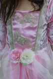 Robe de princesse rose (2 tailles)