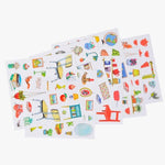 Cahier stickers 20 pages - La grande famille