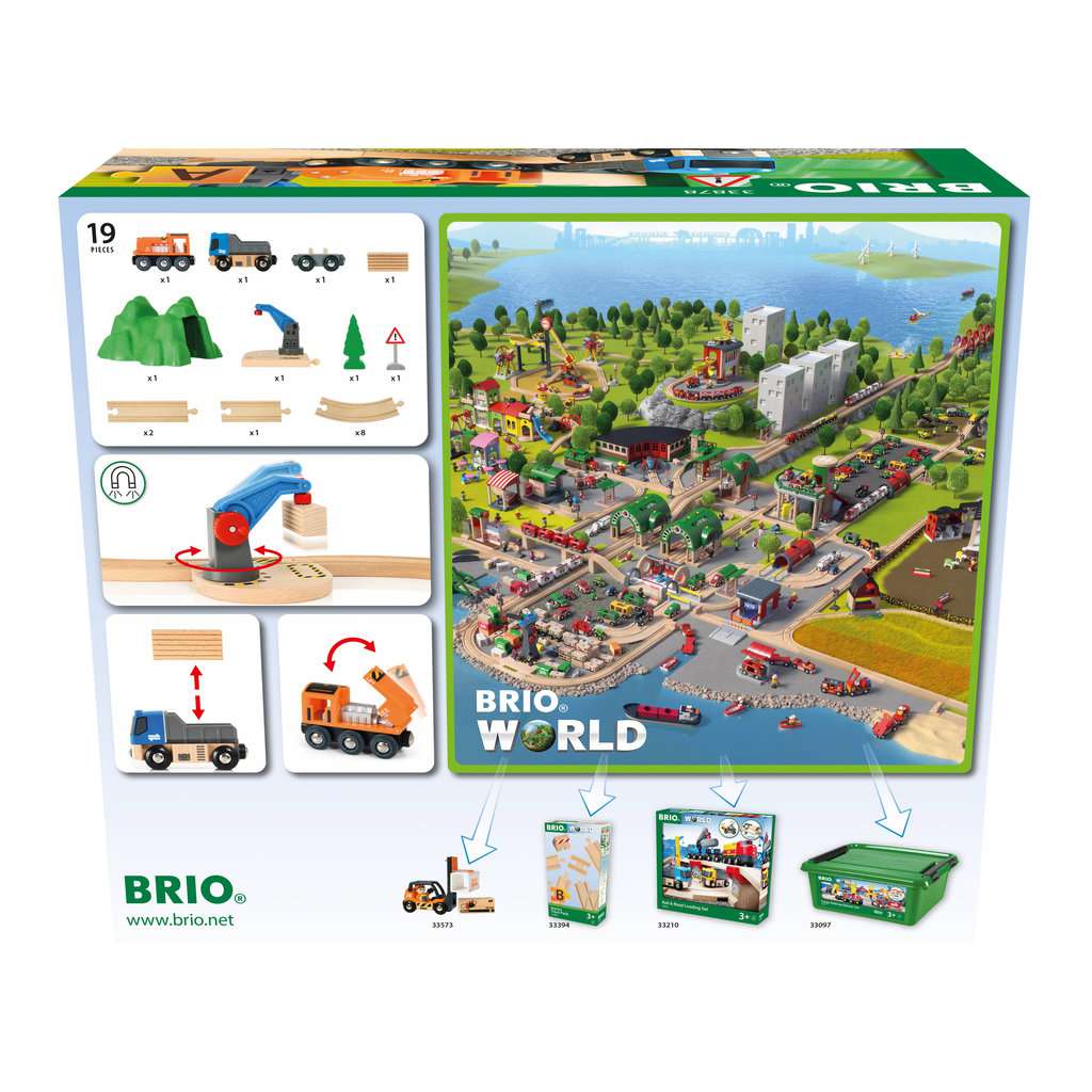 Brio World - Circuit en 8 Voyageurs - Coffret complet de 26 pièces avec Brio World - Circuit en 8 Voyageurs - Coffret complet de 26 pièces avec