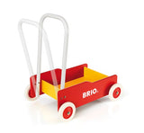 Chariot de marche rouge et jaune Brio