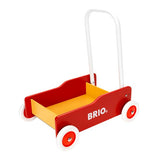 Chariot de marche rouge et jaune Brio