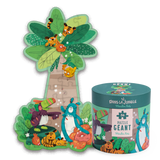 Puzzle géant palmier 36 pièces - Dans la jungle