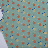 Gigoteuse verte motif pommes - Pomme des bois