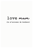 Carte à planter - Love mum