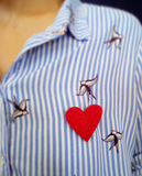 Broche Cœur - Cité Candide