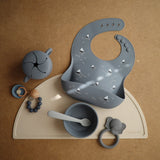 Bavoir silicone mushie - Bateaux