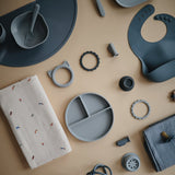 Bavoir silicone mushie - Tradewinds