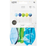 Ballons Aqua mix 30 cm