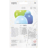 Ballons Aqua mix 30 cm
